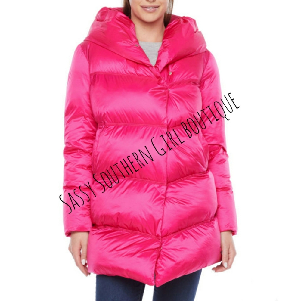 🆕⭐Barbie pink puffer down jacket coat